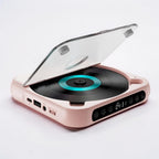 Bluetooth Portable CD Player with Anti-Skip and Headphone Jack