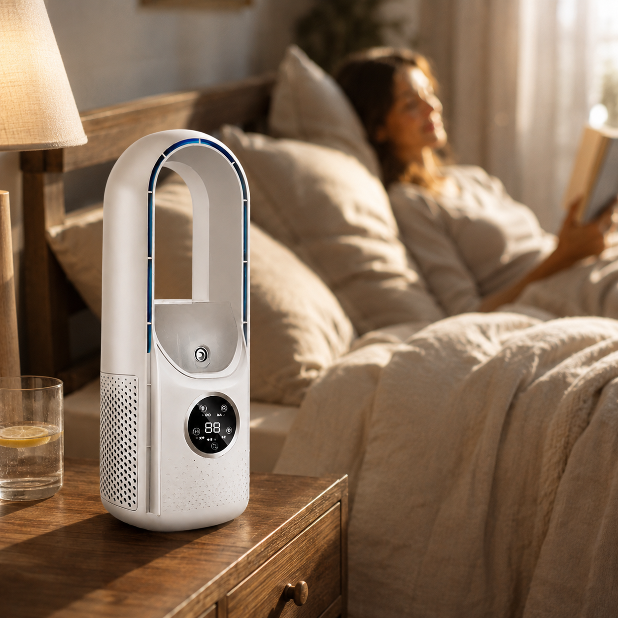 Bladeless Air Conditioner - Compact Portable Cooling Fan