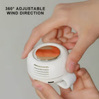 Hands-Free Portable Waist Clip Fan for Cooling