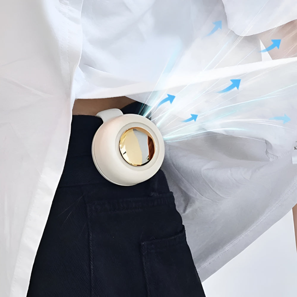 Hands-Free Portable Waist Clip Fan for Cooling