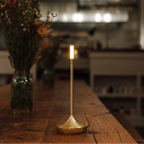 USB Rechargeable LED Lantern – 10-Inch Portable Touch-Control Warm Light