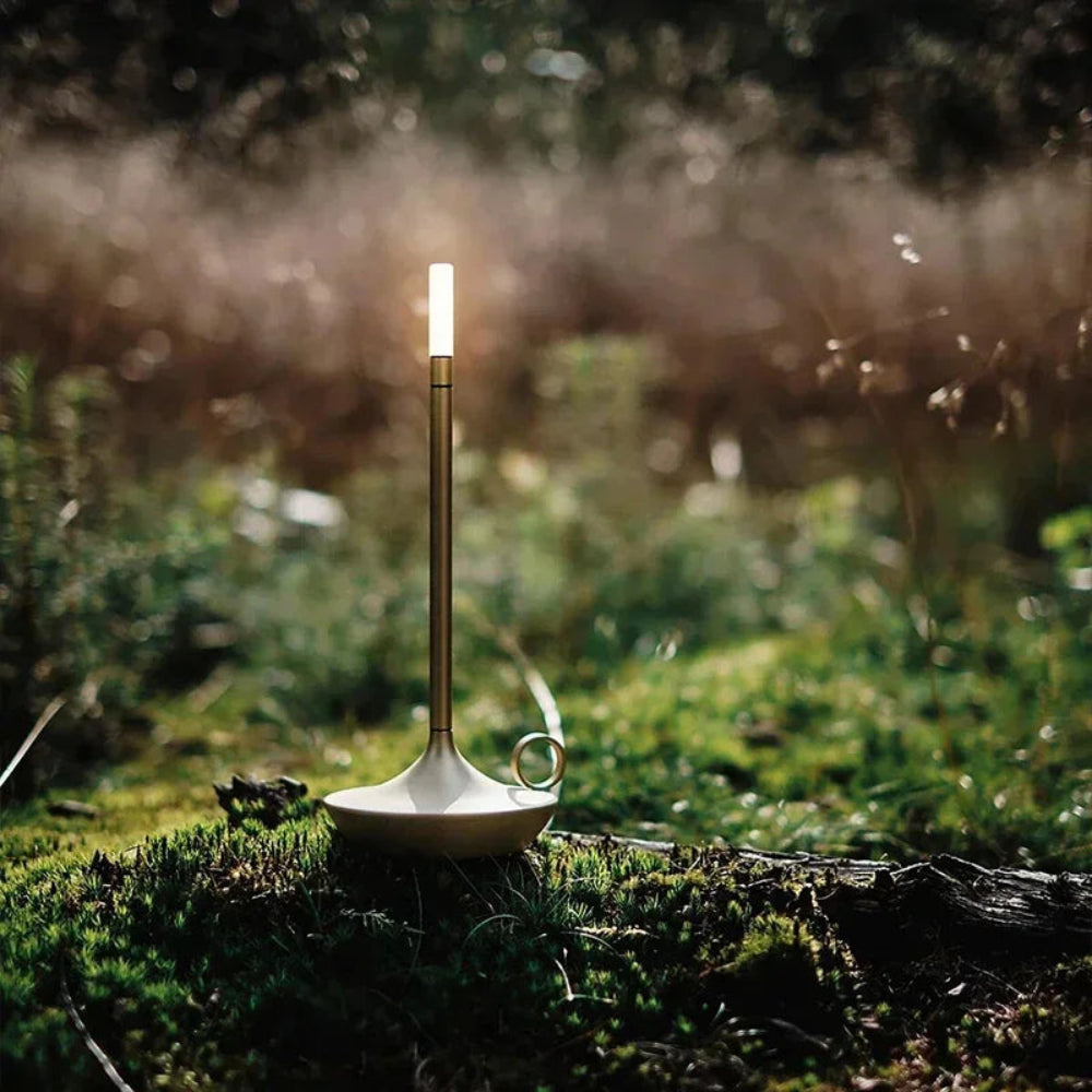 USB Rechargeable LED Lantern – 10-Inch Portable Touch-Control Warm Light