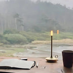 USB Rechargeable LED Lantern – 10-Inch Portable Touch-Control Warm Light