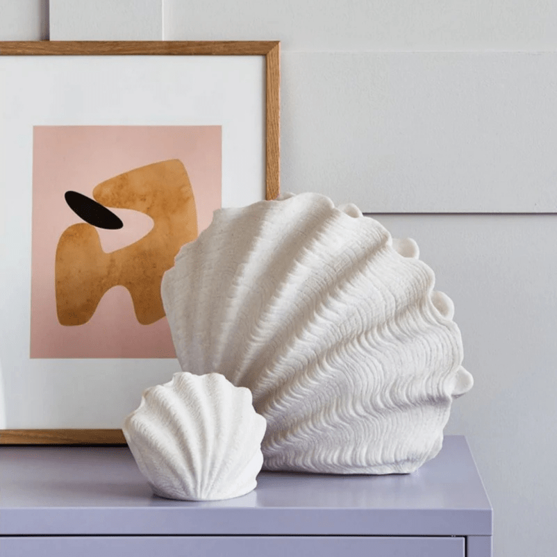 Coastal Seashell Night Lamp – Relaxing Warm White Light for Ambiance