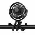 USB Rechargeable Clip-On Desk Fan – Portable Cooling Solution