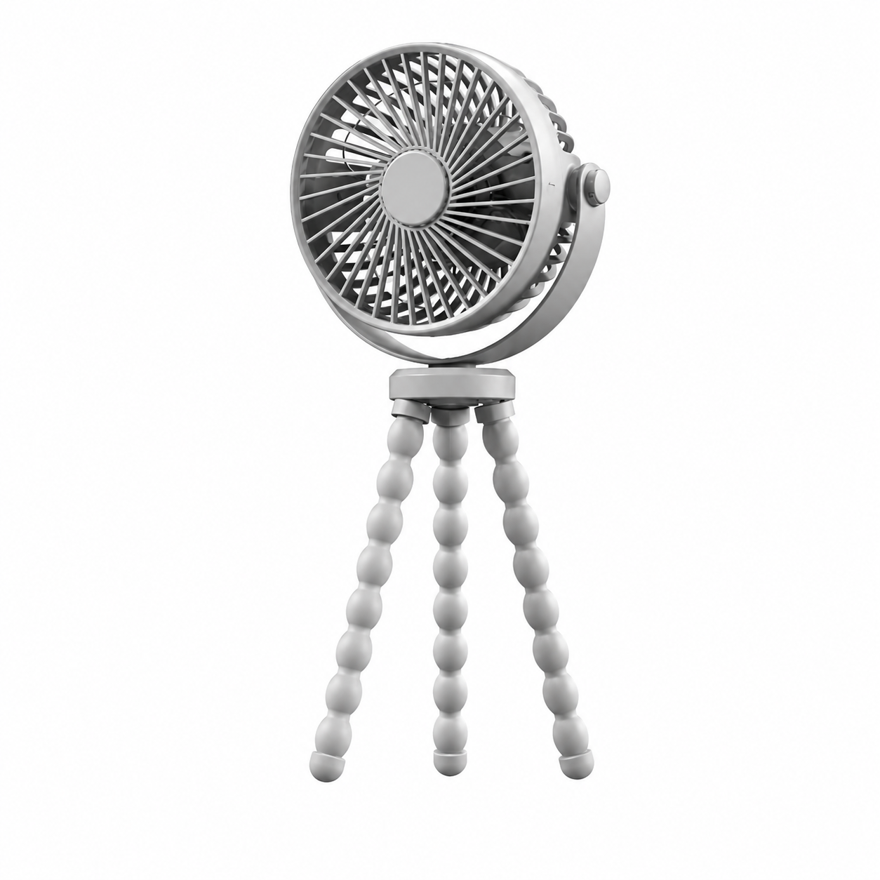 USB Rechargeable Clip-On Desk Fan – Portable Cooling Solution