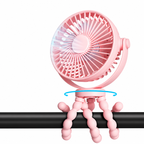 USB Rechargeable Clip-On Desk Fan – Portable Cooling Solution