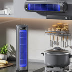 Adjustable Compact Desk Tower Fan for Portable Cooling