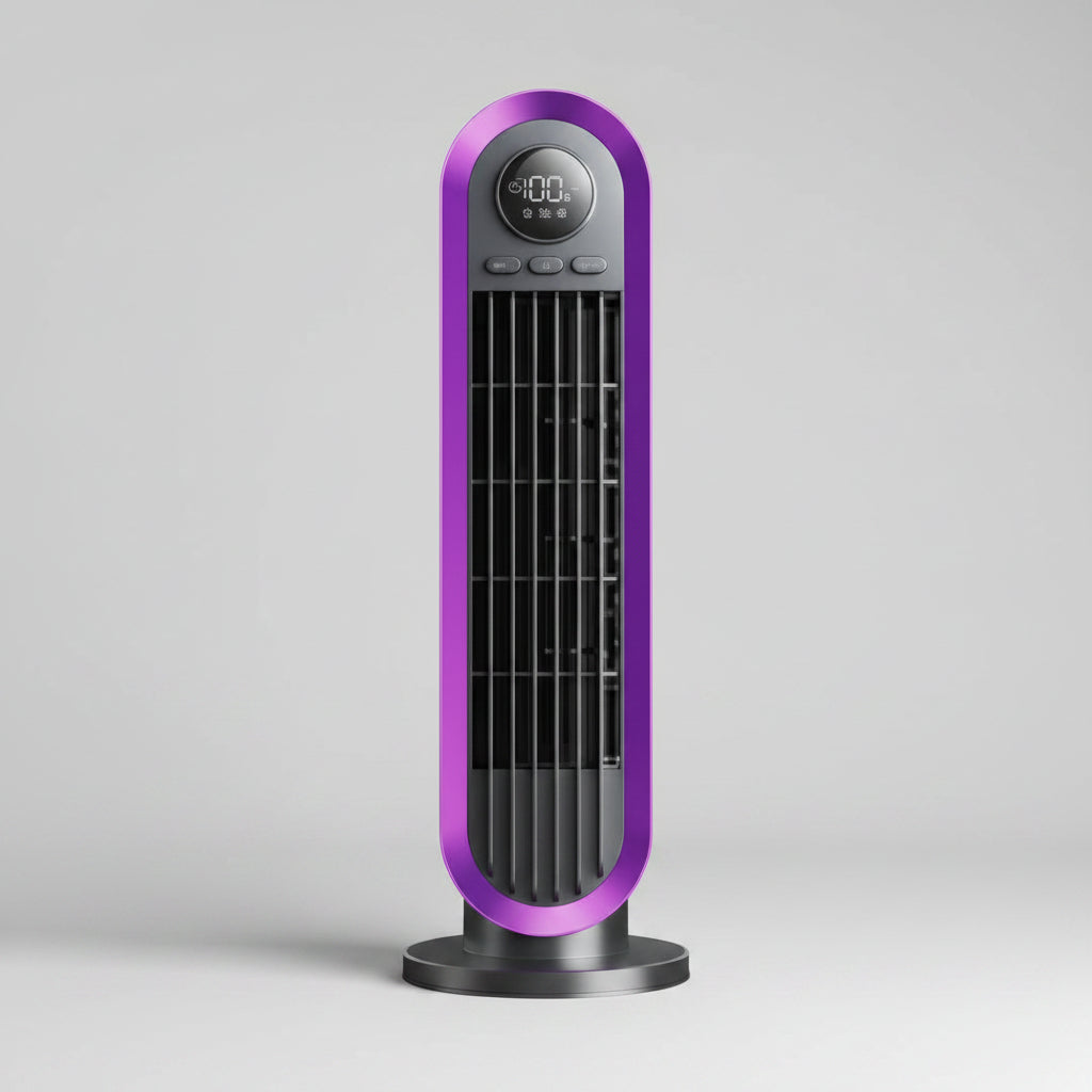 Adjustable Bladeless Oscillating Fan – Quiet Portable Tower Design