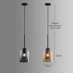 Modern Hanging Lamp – Nordic Style Glass Pendant Light