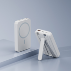 Portable Wireless Charger Stand with Magnetic Power Bank