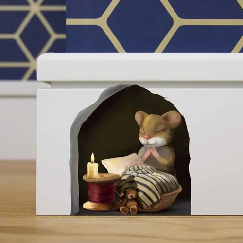 Cheerful Mouse Wall Art Sticker