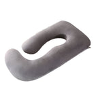 U-Shaped Body Pillow for Pregnancy - Sleep Support Cushion