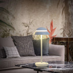 Aluminum Table Lamp with Cordless Design and Adjustable Brightness
