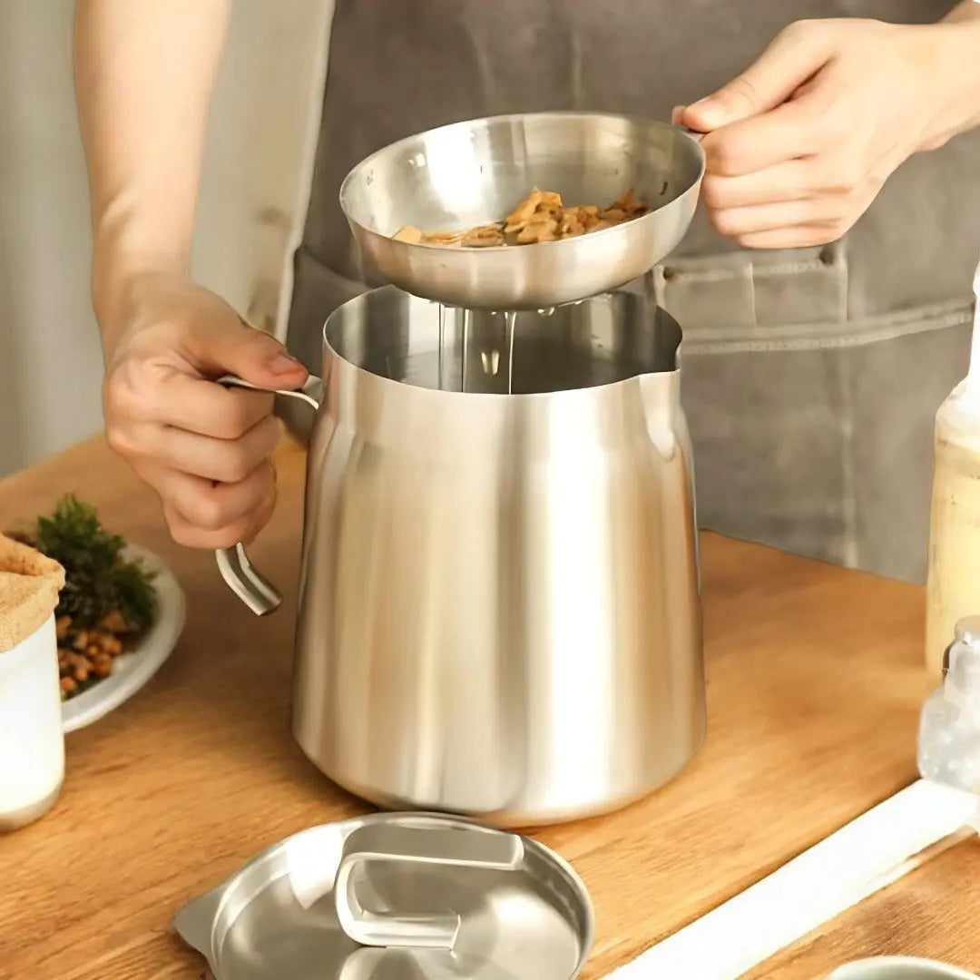 EcoChef Oil Saver Frying Pot & Strainer