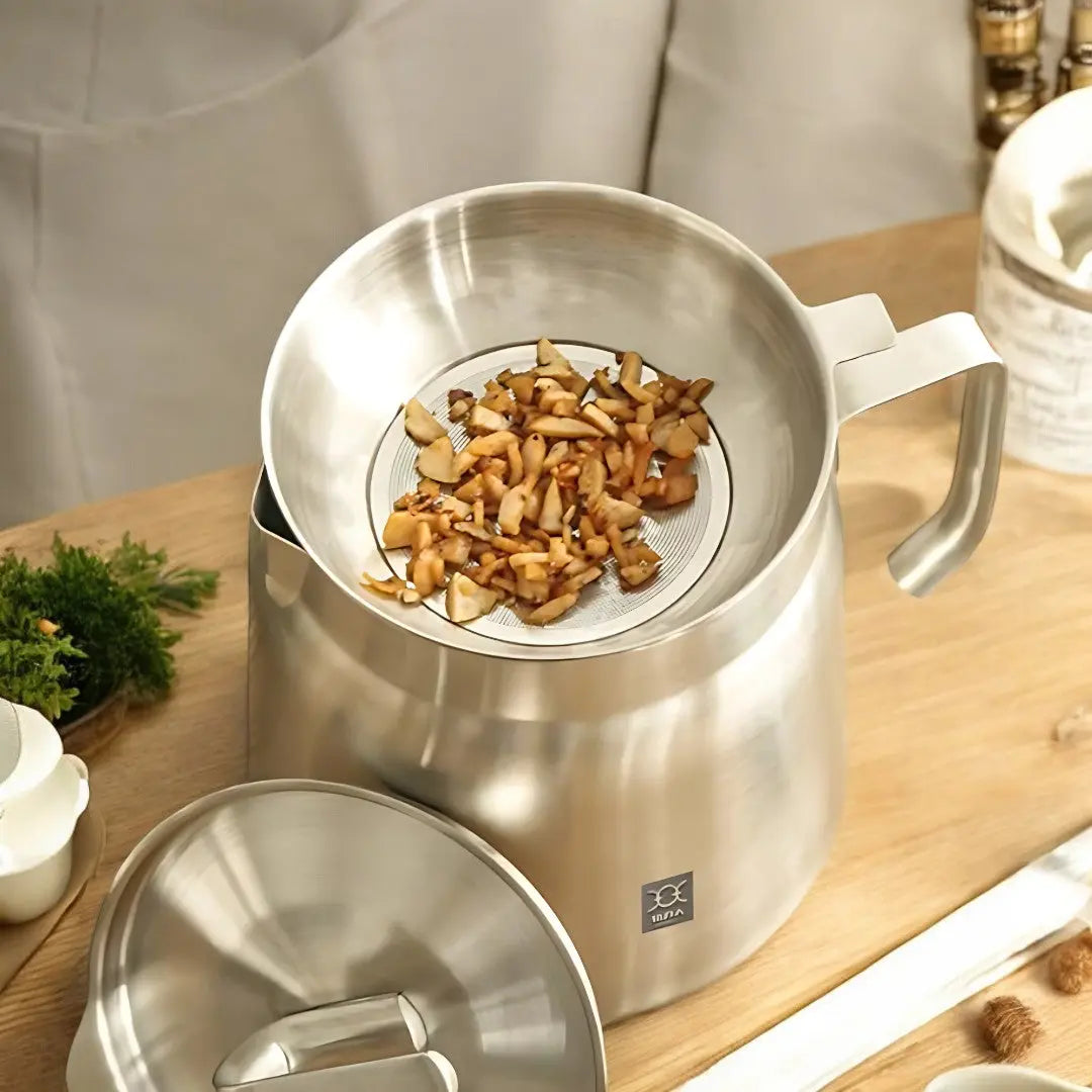 EcoChef Oil Saver Frying Pot & Strainer