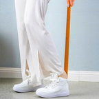 Eco-Friendly Wooden Shoehorn with Magnetic Feature