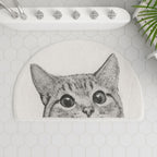 Soft Non-Slip Bath Mat for Cats - Made of Polyester