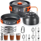 Explorer's Essential Camping Cookware Set | Compact & Durable