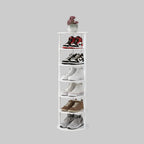 Vertical Metal Organizer for Shoes - Entryway and Closet Storage