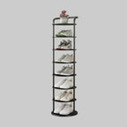 Vertical Metal Organizer for Shoes - Entryway and Closet Storage