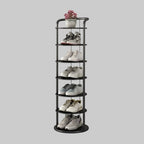 Vertical Metal Organizer for Shoes - Entryway and Closet Storage