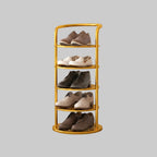 Vertical Metal Organizer for Shoes - Entryway and Closet Storage