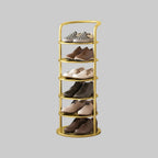 Vertical Metal Organizer for Shoes - Entryway and Closet Storage