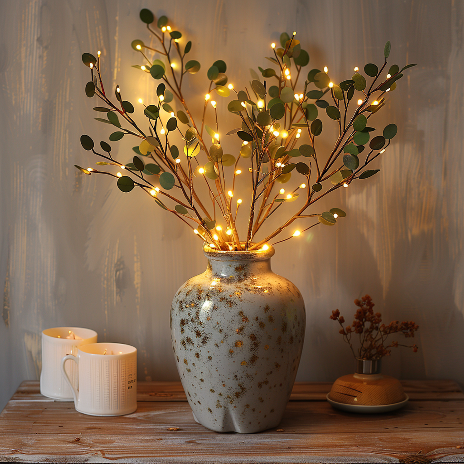 Decorative Olive Branch Light with LED