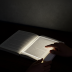 Ultra Thin USB Rechargeable LED Reading Lamp with Book Light