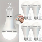 Rechargeable LED Emergency Light Bulb for White Illumination