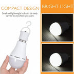 Rechargeable LED Emergency Light Bulb for White Illumination