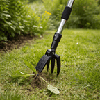 Ergonomic Garden Tool – Upright Weed Remover for Easy Root Lifting