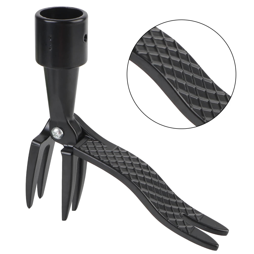 Ergonomic Garden Tool – Upright Weed Remover for Easy Root Lifting
