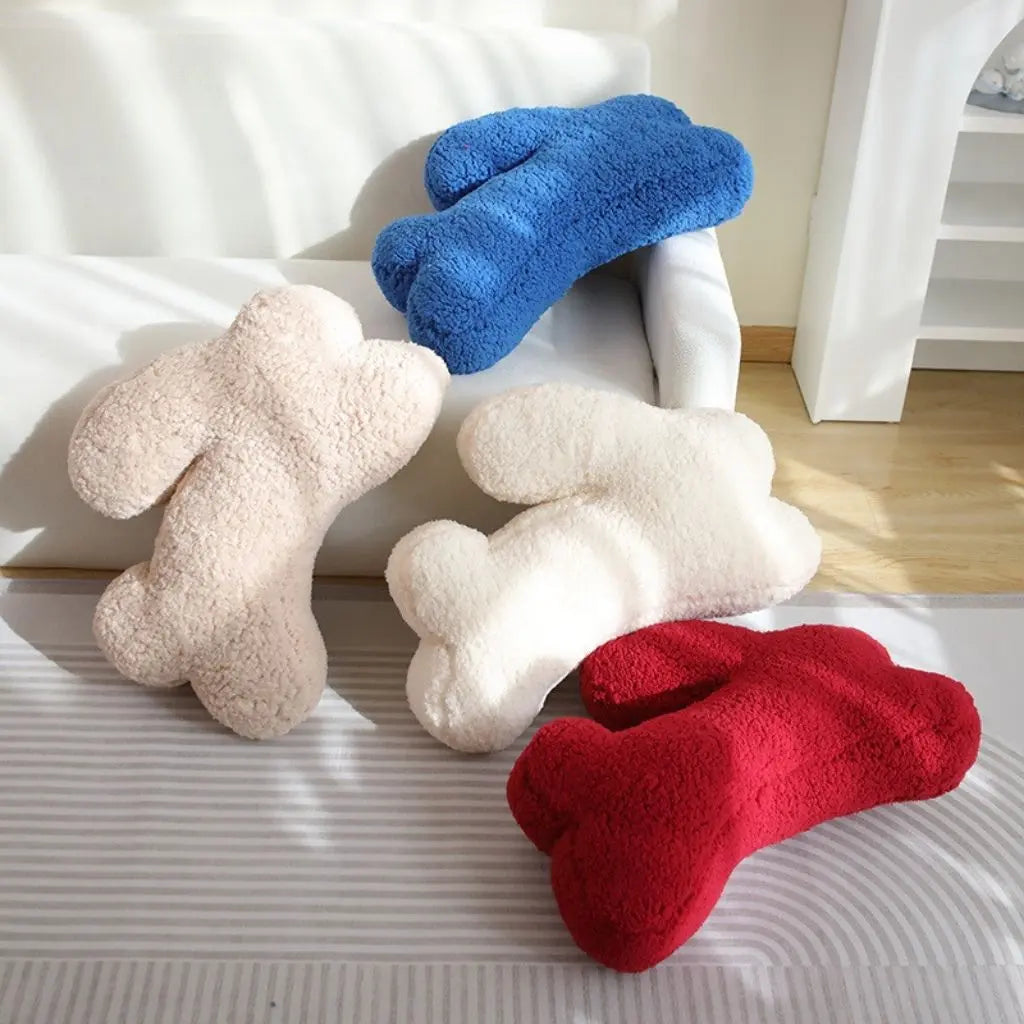 Bunny Haven Plush Cushion for Cozy Comfort