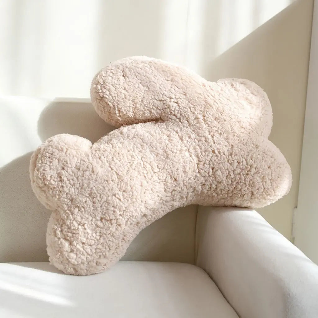 Bunny Haven Plush Cushion for Cozy Comfort