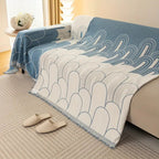Vibrant Design Sofa Cover - Soft, Pet-Friendly Fabric