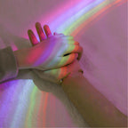 Dual Mode USB Night Light Projector – Compact Rainbow Ambiance Creator for Relaxation