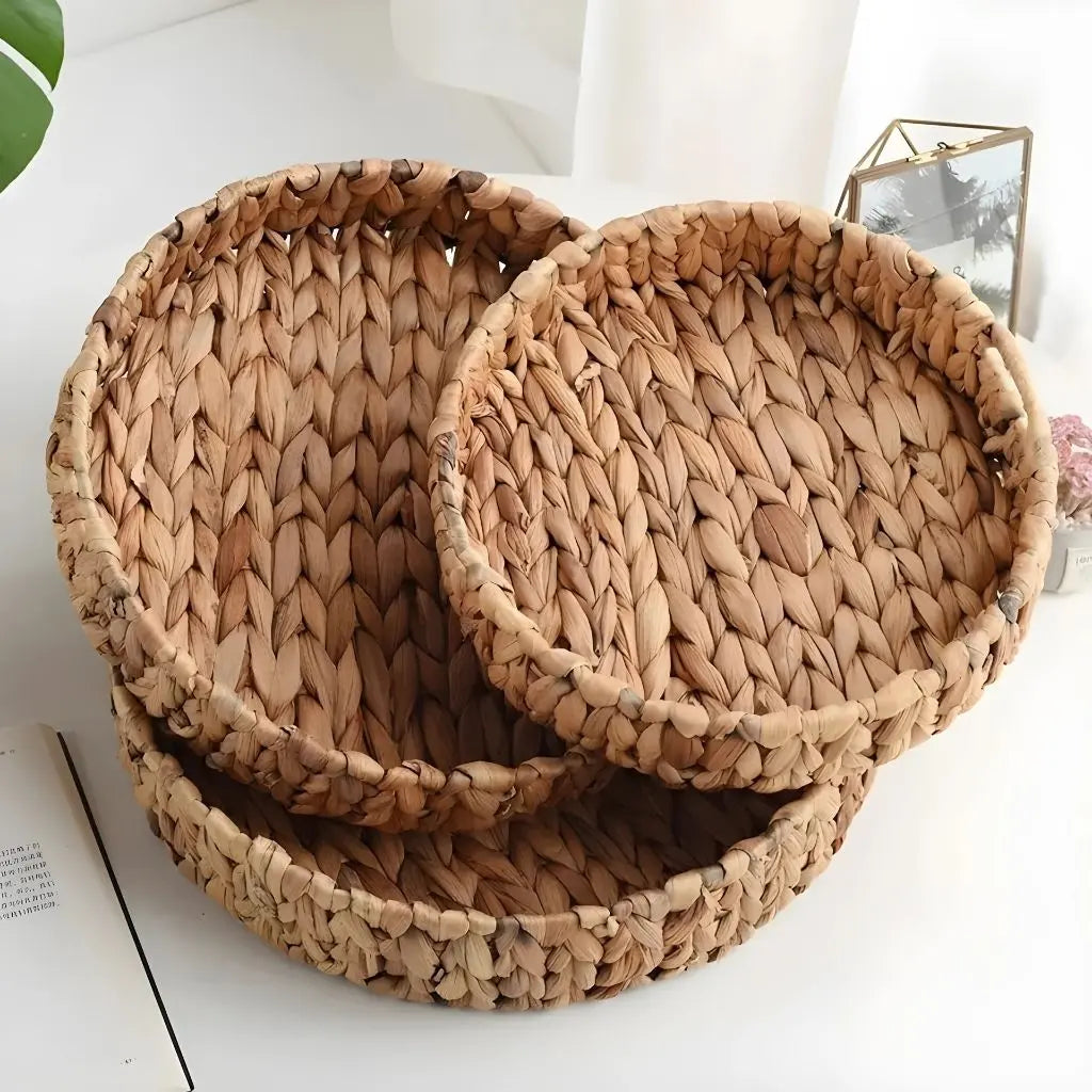 Luxe Rattan Storage Baskets for Stylish Organization