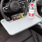 Desk for Car Steering Wheel with Beverage Holder