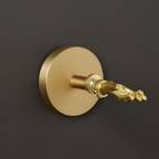 Wall Hook with Animal Design - Decorative Copper Coat Hanger