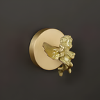 Wall Hook with Animal Design - Decorative Copper Coat Hanger