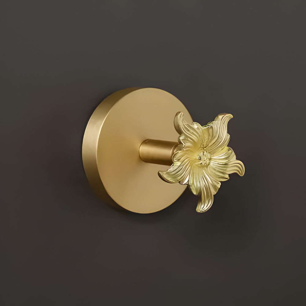 Wall Hook with Animal Design - Decorative Copper Coat Hanger