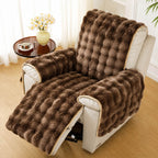 Microfiber Recliner Sofa Slipcover | Comfortable Non-Slip Design for Living Room