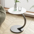 Compact Round Side Table – Sturdy Design for Bedroom and Living Room