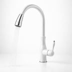 Metal Sink Tap with Pull-Out Spray for Kitchen Use