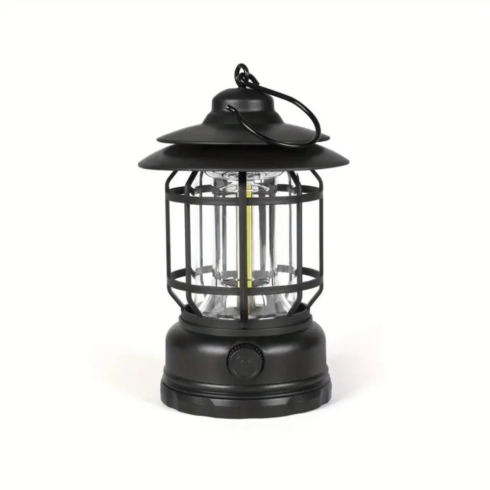 Dimmable Outdoor Lantern - Retro Style, Made of ABS