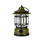 Dimmable Outdoor Lantern - Retro Style, Made of ABS