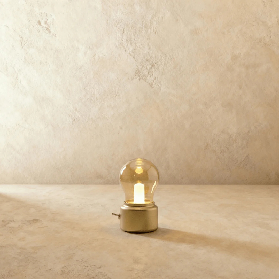 Rechargeable Vintage Light Bulb Lamp