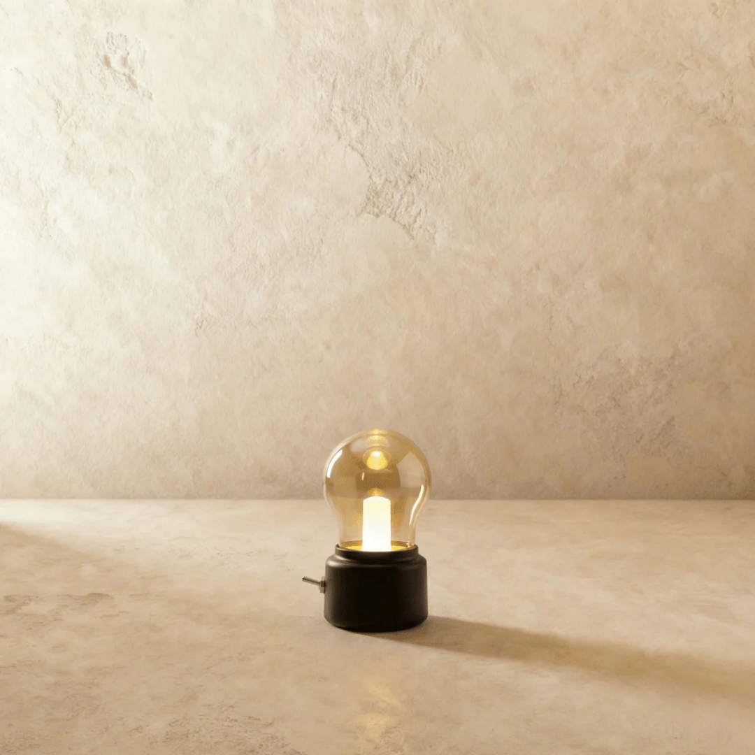 Rechargeable Vintage Light Bulb Lamp